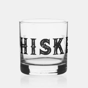 Whiskey Regalo de vaso de whisky de diseño antiguo persona