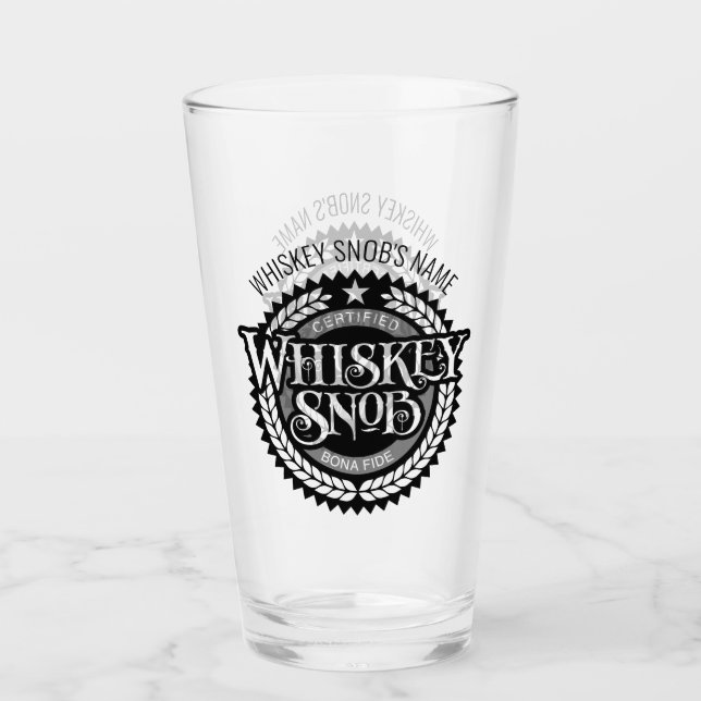 Whiskey Snob Glass (Anverso)