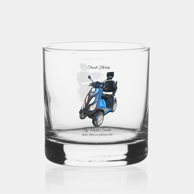 Whiskey Vaso de Roca Impreso (Anverso)