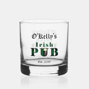 Whiskey Vaso de roca para whisky de barra de pub irlandés