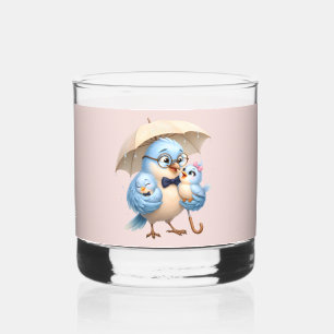 Whiskey Vaso de rocas Padre Pájaro