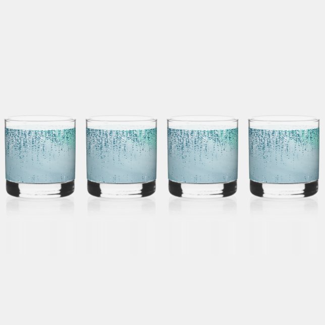 Whiskey Vaso de vidrio para beber con salpicaduras de pint (Anverso)