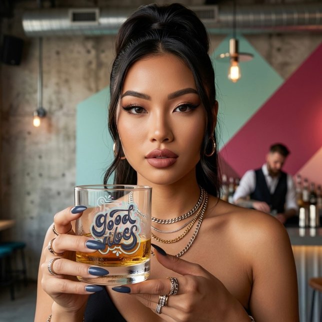 Whiskey Vaso de Whisky Buenas Vibraciones (Subido por el creador)