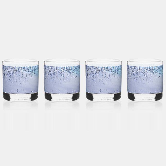 Whiskey Vaso para beber con salpicaduras de pintura abstra (Anverso)