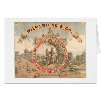 Whisky de Wilmerding y del Co. Kentucky (1855A)