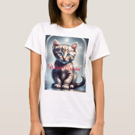 "Whisper Wishes" Camiseta Gatita