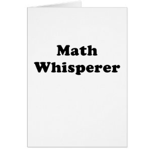 Whisperer de la matemáticas