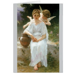 Whisperings del amor por Bouguereau