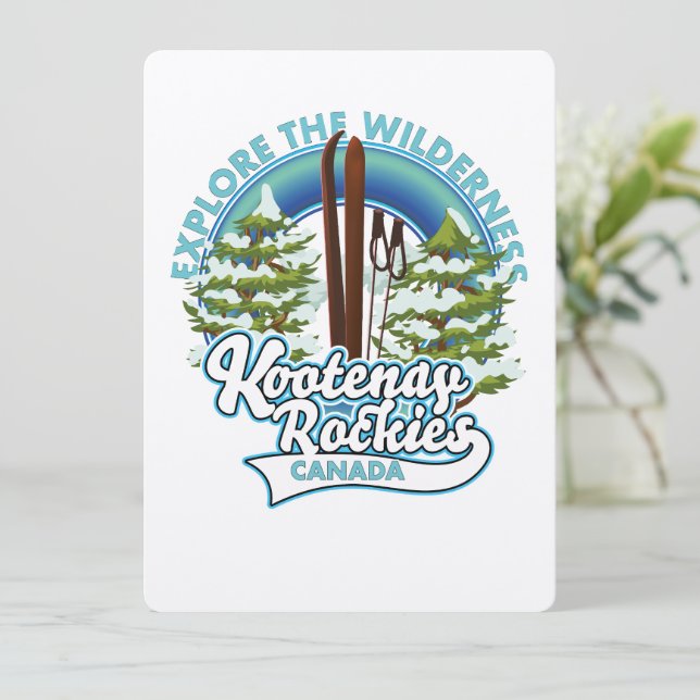 Whistler Canadá,explora la naturaleza, logotipo de (Anverso de pie)