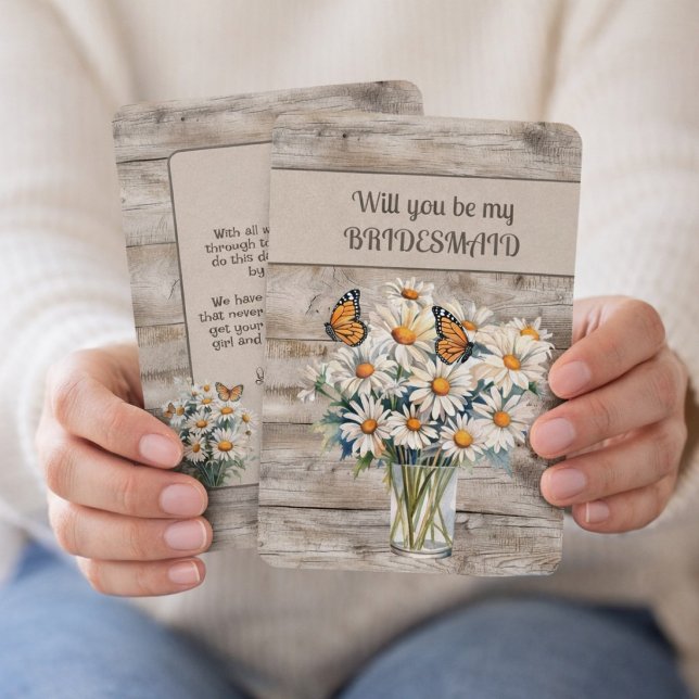 White Daisies and Monarch Butterflies Western (Subido por el creador)
