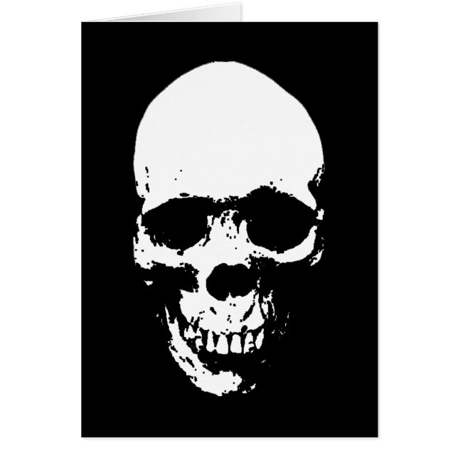 White Grim Reaper Skull (Frente)