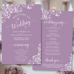 White Lace sobre el Programa de Bodas Presupuestar