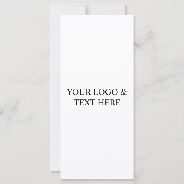 White Personalized – Your Logo & Text Here (Anverso)
