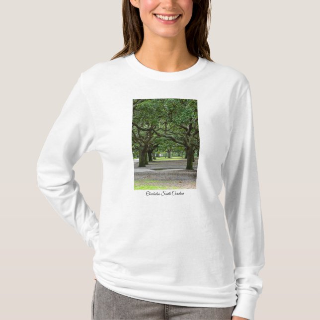 White Point Gardens Camiseta de mangas largas y pi (Anverso)