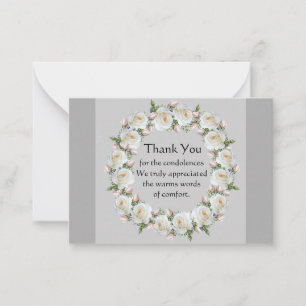 White Rose Solidaridad Gracias A Las Tarjetas