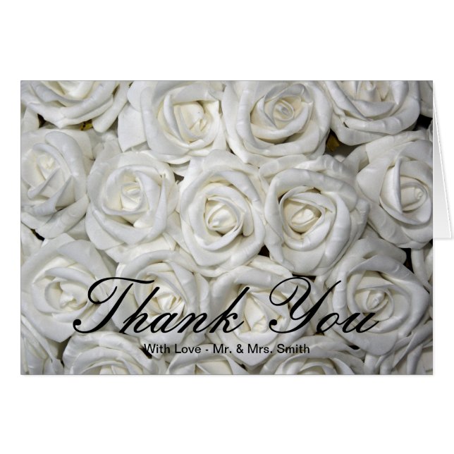 White Roses Gracias (Anverso (Horizontal))
