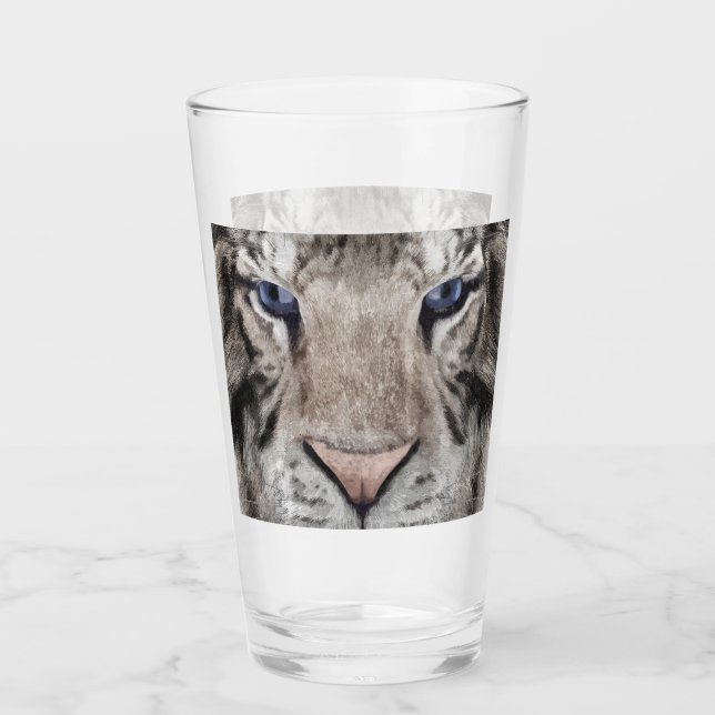 White Tiger Head  (Anverso)