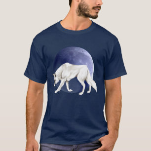 White Wolf con la camiseta de la media luna