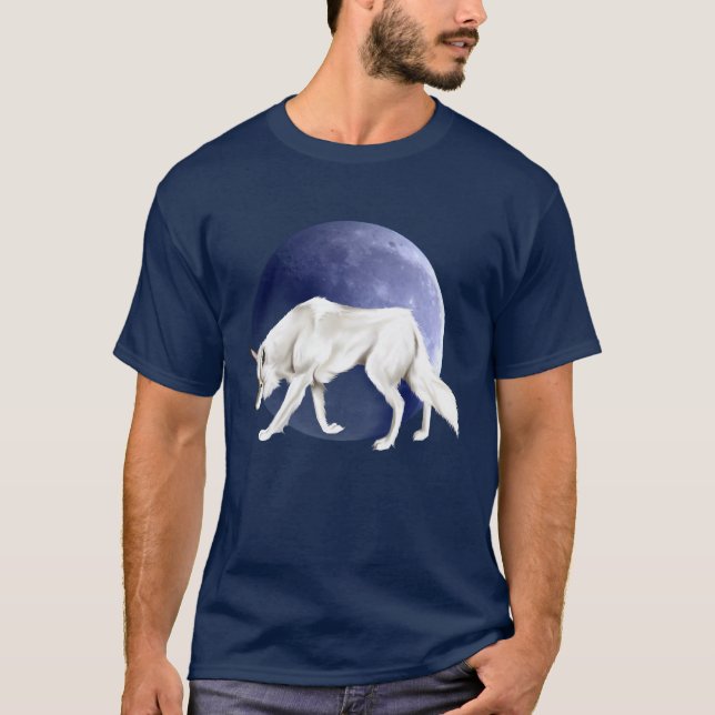 White Wolf con la camiseta de la media luna (Anverso)