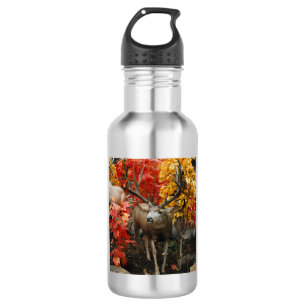 Whitetail En La Botella De Agua De Aluminio De Oto
