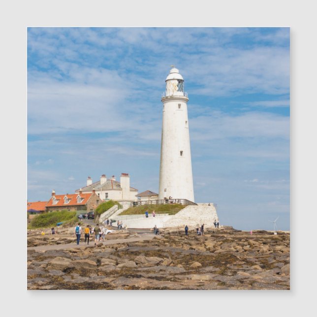 Whitley Bay lighthouse (Anverso)