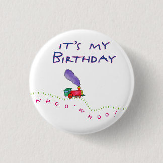 ¡Whoo Whoo! Es mi botón del cumpleaños