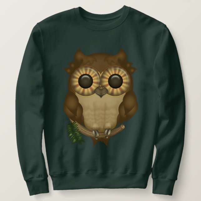 Whoolio las camisetas lindas del búho (Anverso del diseño)