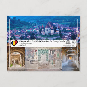 WHS de la UNESCO - Aldea de la postal de Biertan