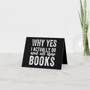 Why Yes, I Actually Do Need All These Books