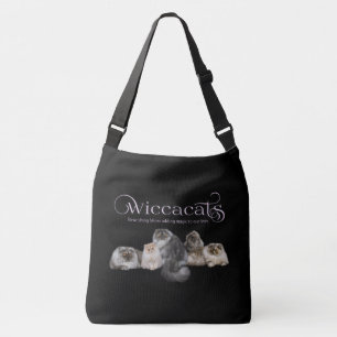 WiccaCats GRANDES bolsa de algodón