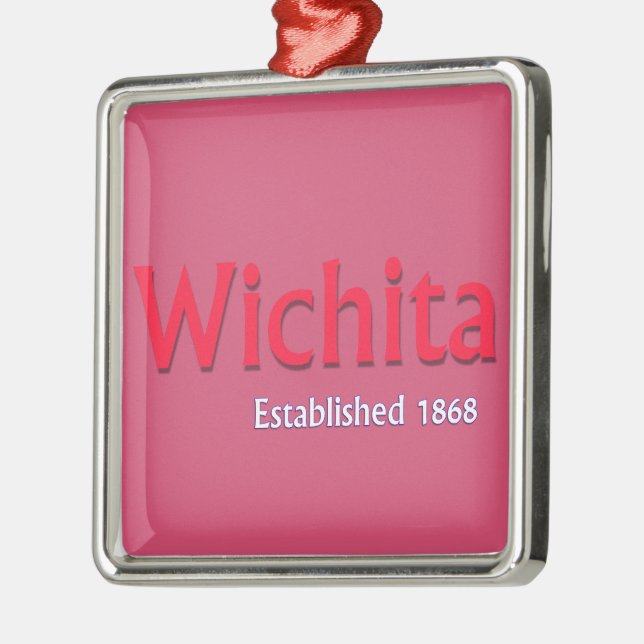 Wichita estableció ornamentos cuadrados premium (Izquierda)