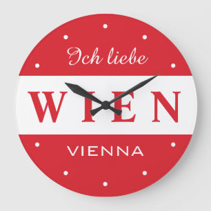 Wien - reloj de pared de Viena