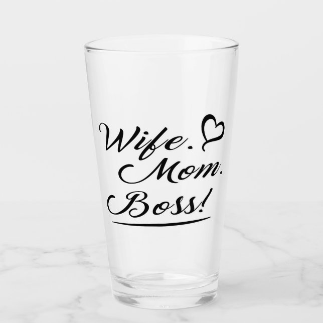 Wife, Mom, Boss  (Anverso)