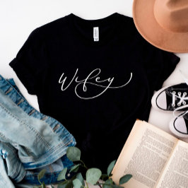 Wifey Cute Script Camisa Nueva