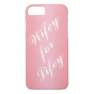 Wifey para Rosa Lifey Gold y Funda para iPhone bla