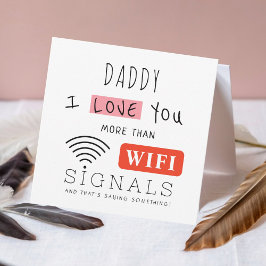 WIFI del Día del Padre de moda para papá
