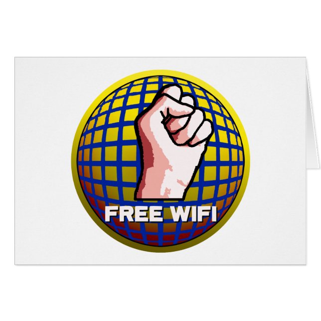 WiFi gratuito (Anverso (Horizontal))
