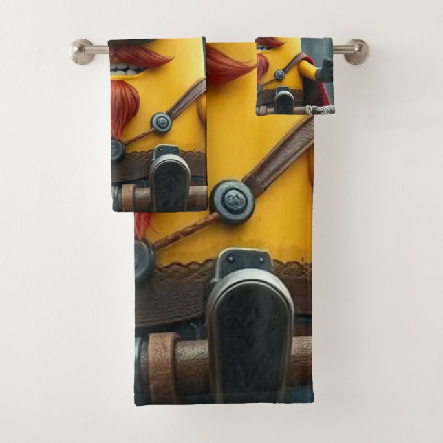 „Wikinger-Minion auf Eroberungskurs“ (In situ)