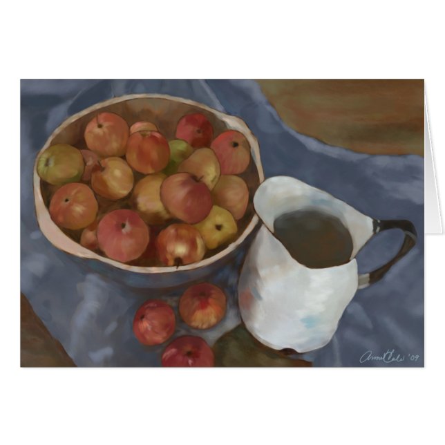 Wild Apples From the Secret Orchard Painting (Anverso (Horizontal))