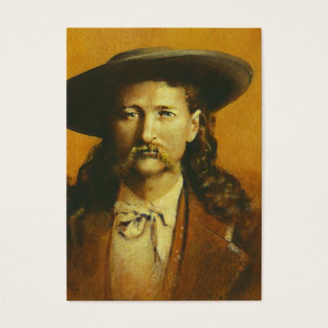 Wild Bill Hickok ACEO Tarjeta de presentación (Frente)