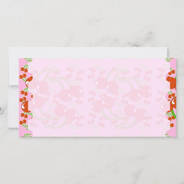 Wild Cherry Stationery (Anverso)