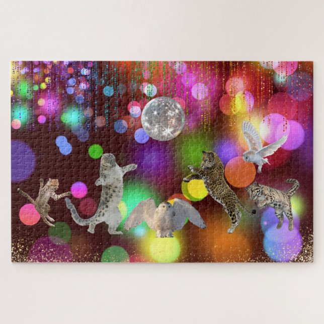 WILD DISCO FIESTA Jigsaw Puzzle (Horizontal)