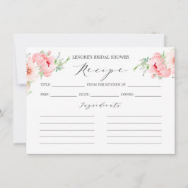 Wild Garden Dahlia Bridal Shower game RECIPE