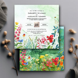 Wild Meadow | Invitaciones a bodas forestales de v