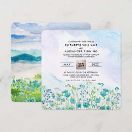 Wild Meadow | Invitaciones a la boda de las montañ