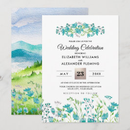 Wild Meadow | Invitaciones a la boda de las montañ