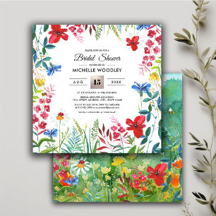 Wild Meadow   Invitaciones a la ducha de novia en 