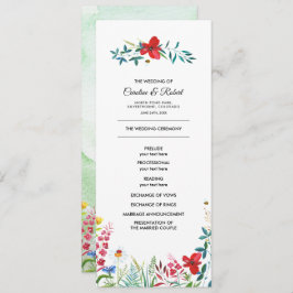 Wild Meadow | Programa de Bodas de Flores Silvestr