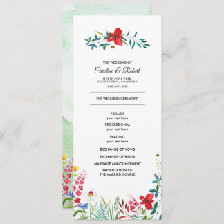 Wild Meadow | Programa de Bodas de Flores Silvestr