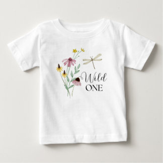Wild One - Camisa Floral de Primer Cumpleaños